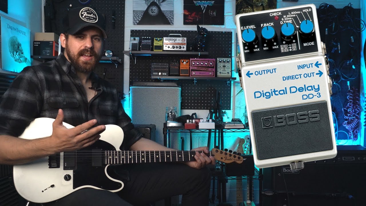 Boss DD3 Digital Delay Pedal Review