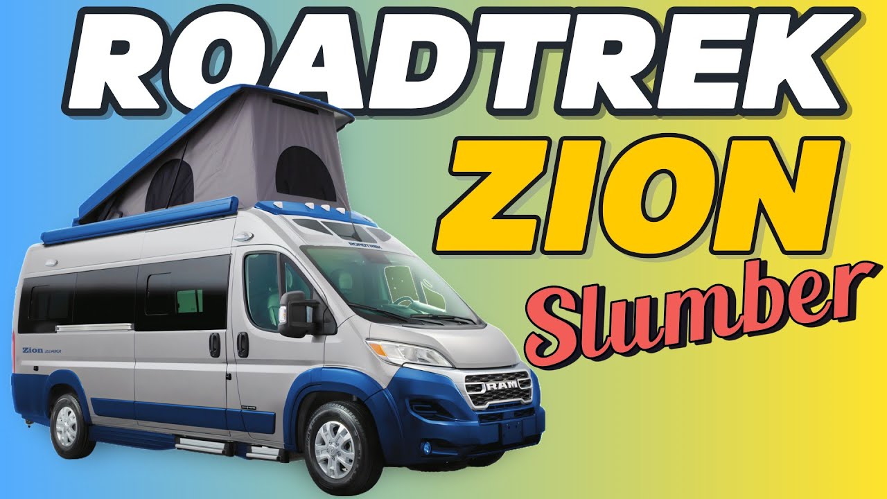 2024 Roadtrek Zion Slumber - Must See Class B Pop-Up Camper Van