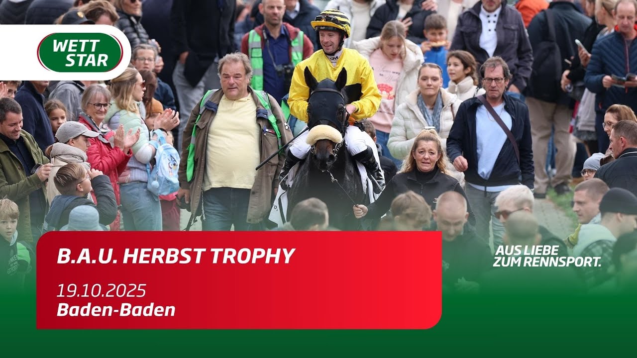 B. A. U.  Herbst Trophy | Sieger: Rashford inkl.  Interview