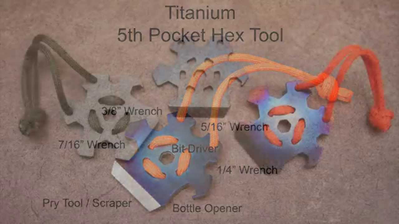 5th Pocket Hex Tool