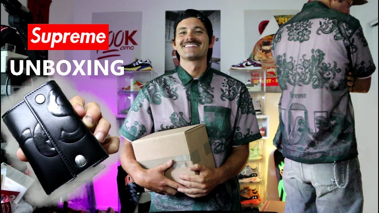 SUPREME UNBOXING - CHAIN WALLET (MADE IN ITALY)