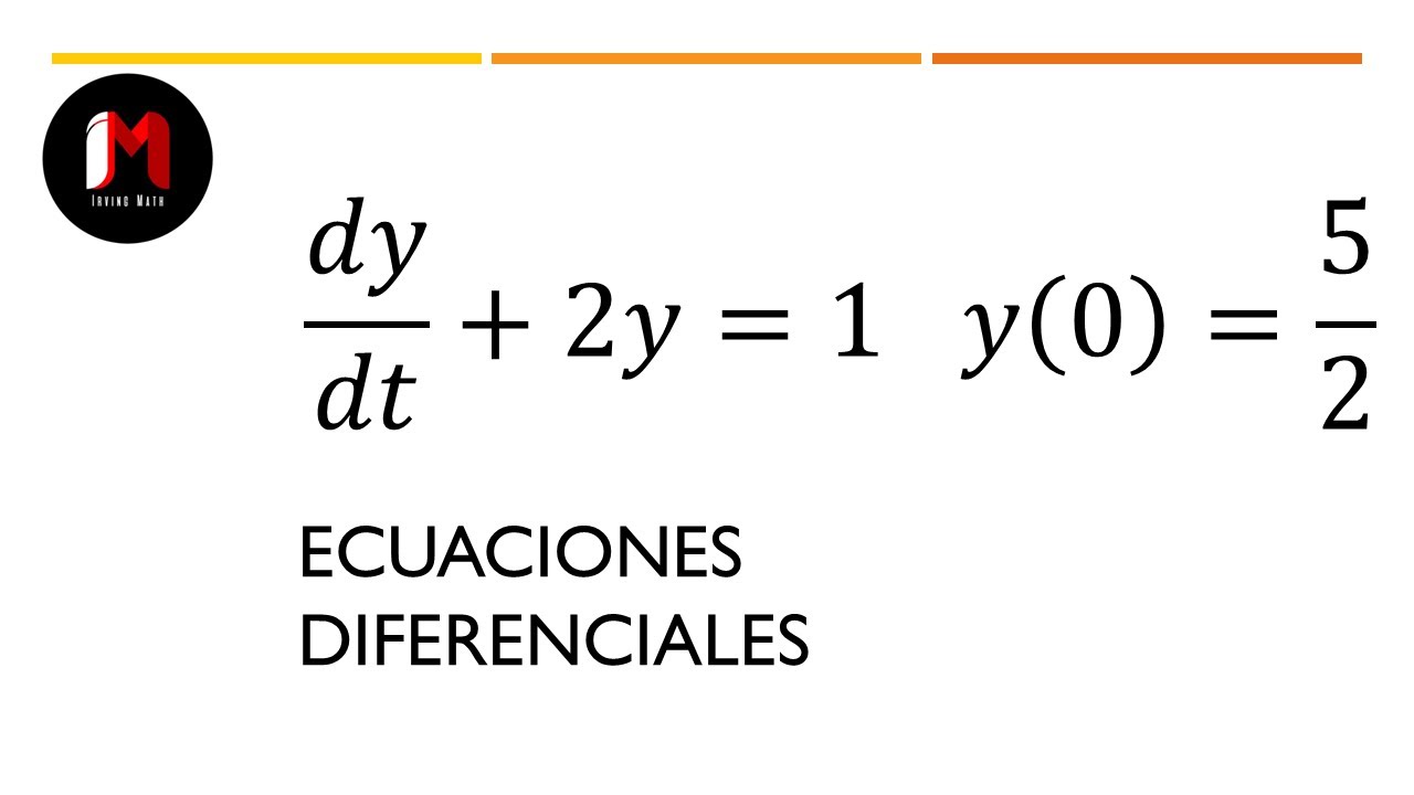Ecuación Diferencial por Variables Separables con Condición Inicial - Ejercicio 3