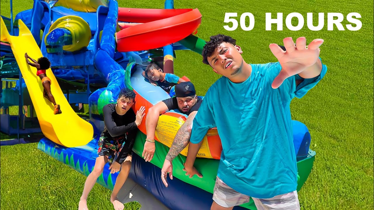 Last To LEAVE Bounce House KEEPS It (Challenge)