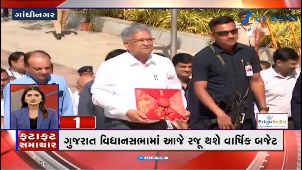 News Fatafat | Top News Stories From Gujarat: 18/2/2026 | Gujarat Budget 2026 | Unseasonal Rain