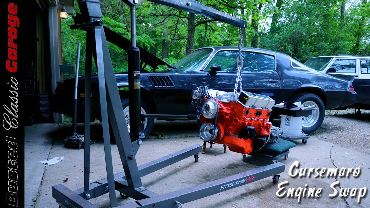 A successful failure? Weekend engine swap on my 1979 Chevy Camaro Z-28 PART 1