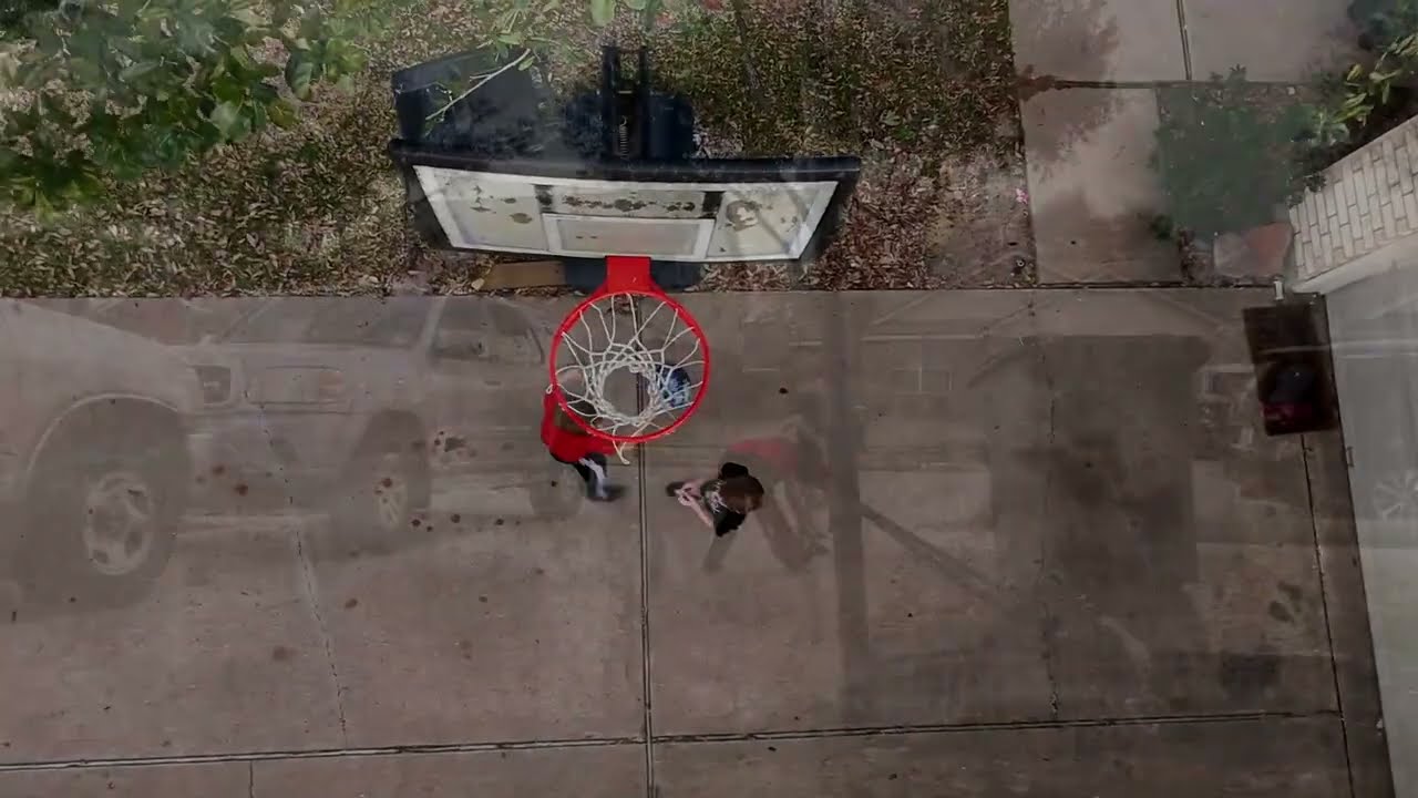 Brothers playing ball