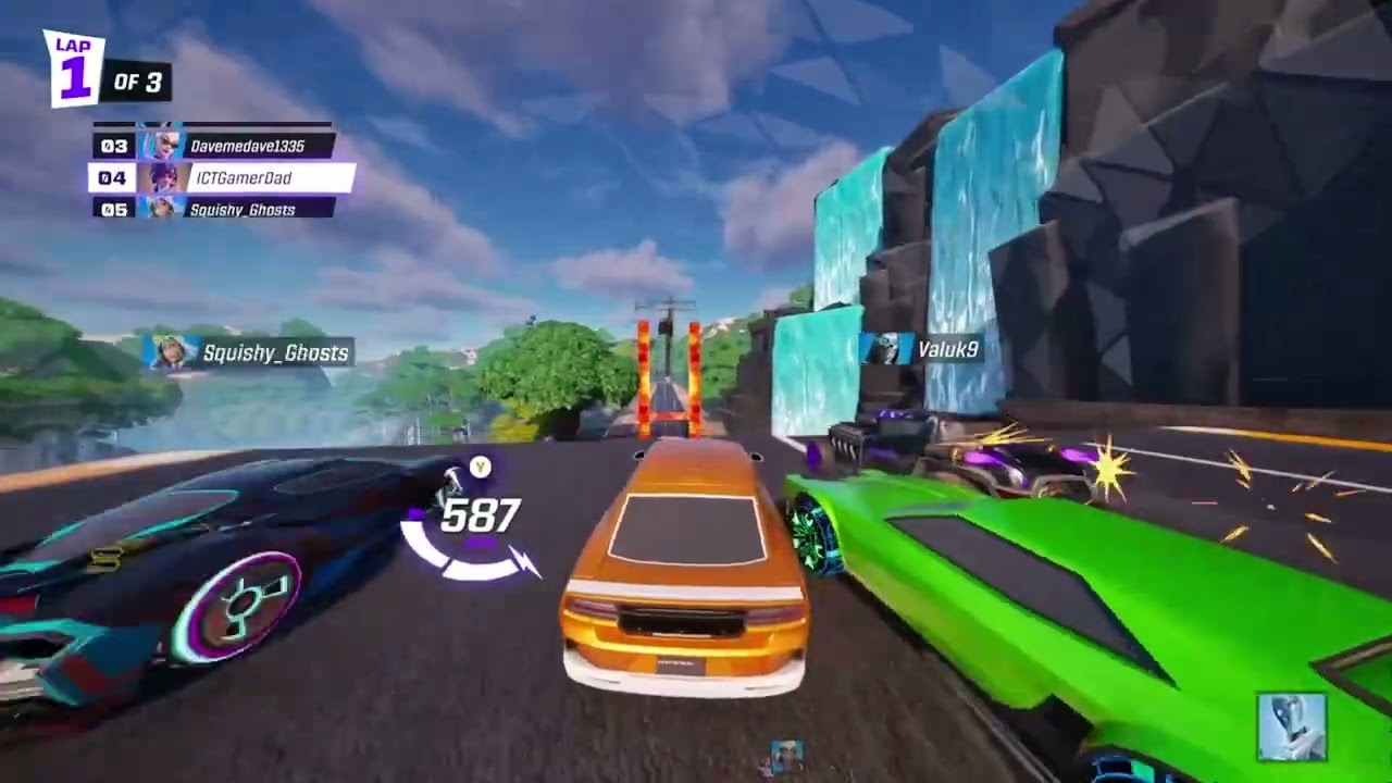 Just a crazy day of racing!