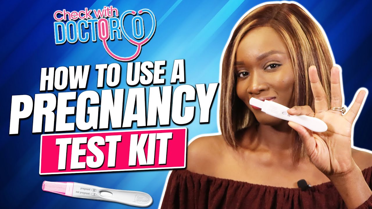 Как использовать набор для теста на беременность