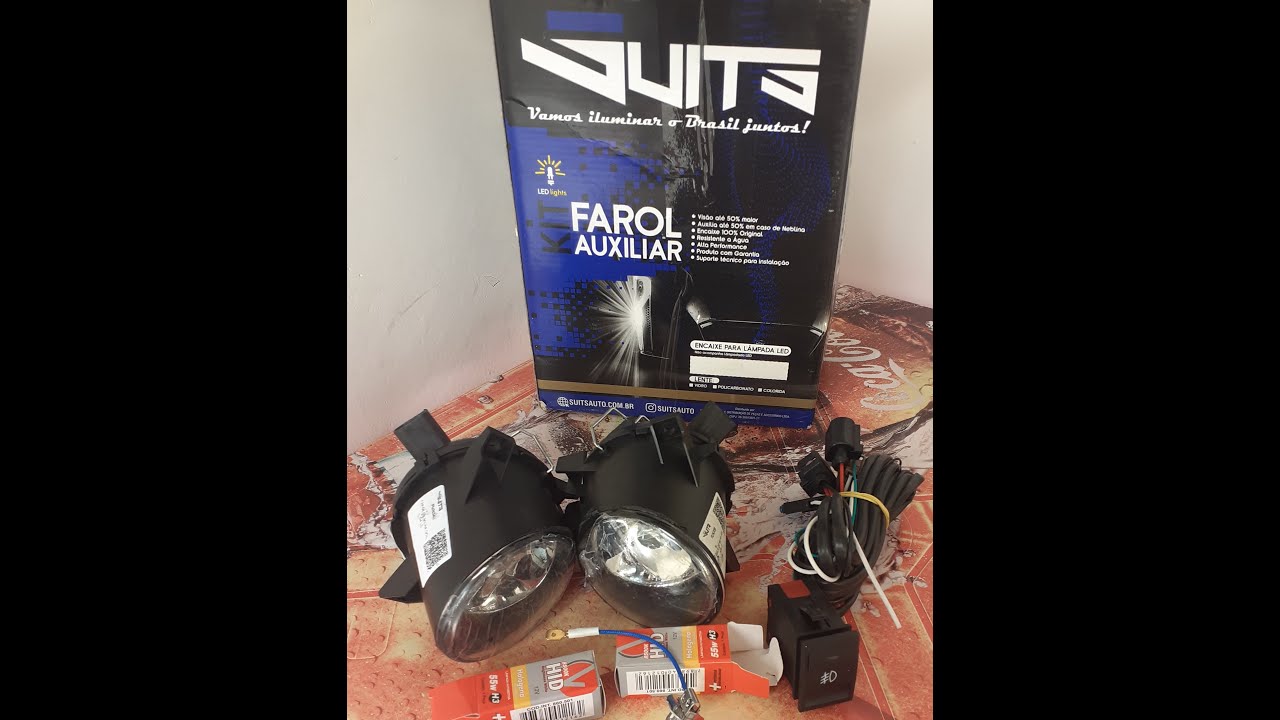 FAROL DE MILHA GOL G4 2005