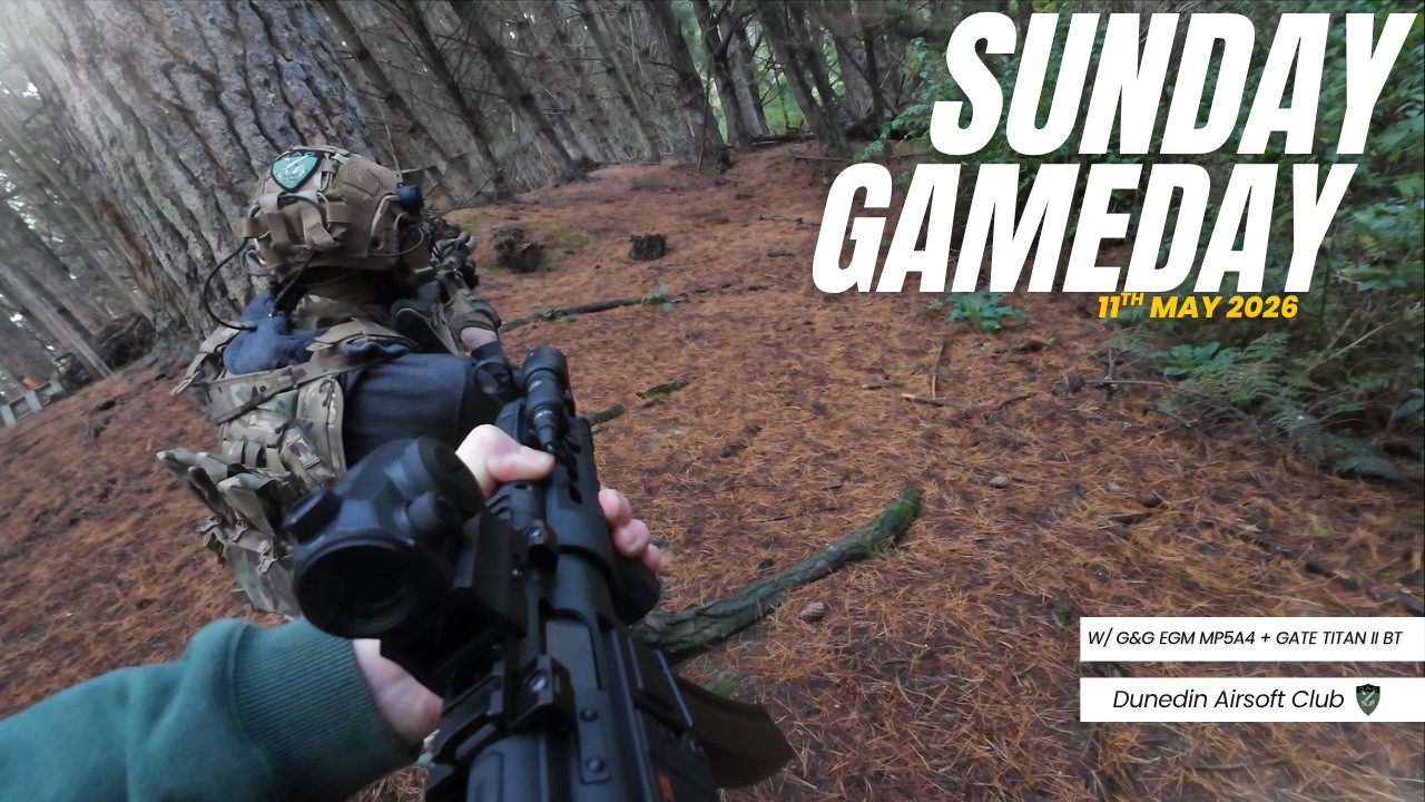 Sunday Gameday 11th May 2026 w/ G&G EGM MP5 + GATE Titan II Bluetooth