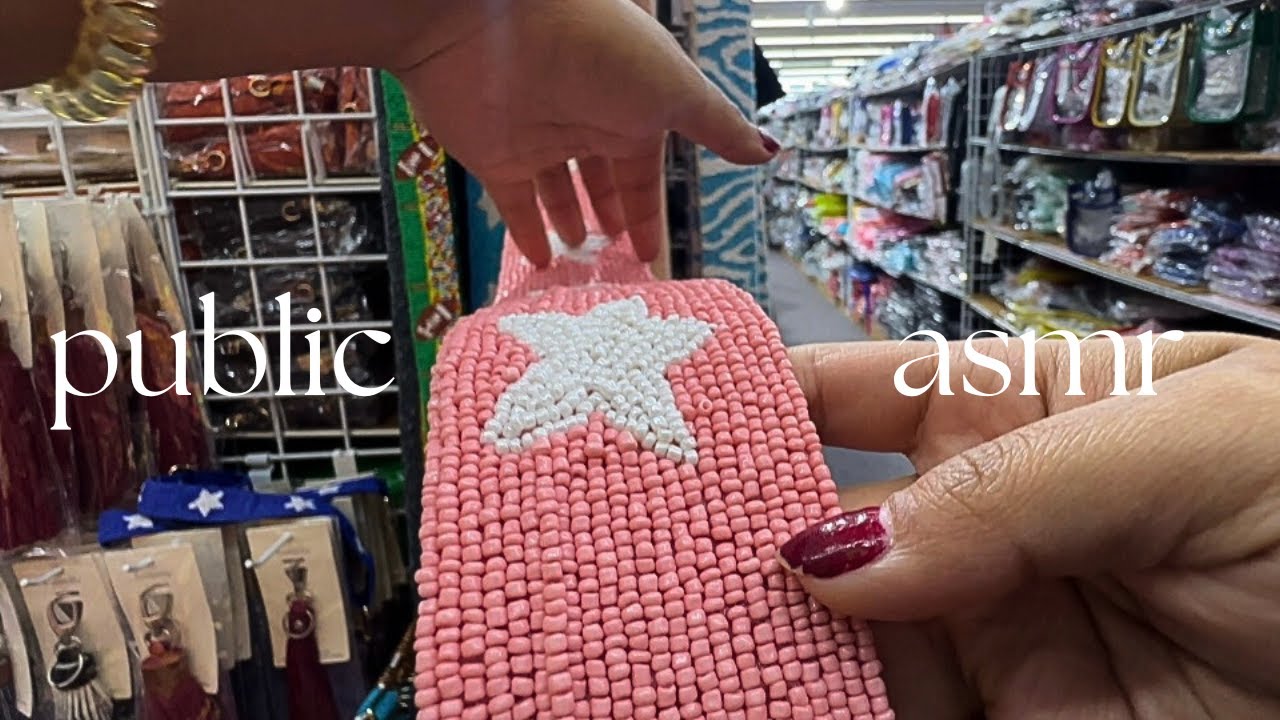 ASMR at a Jewelry Store |  Purse Tapping, Camera Tapping & Sparkling Jewelry Sounds