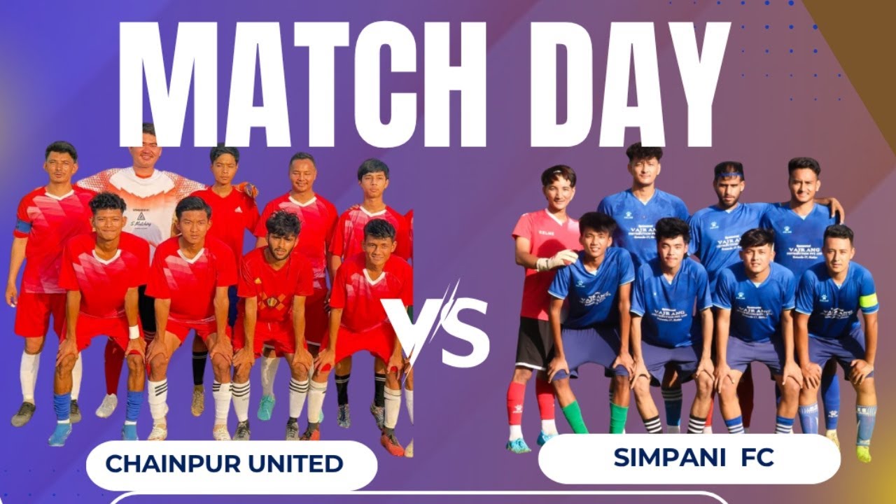 1st 8A side open football tournament|| Simpani FC vs Chainpur United ||
