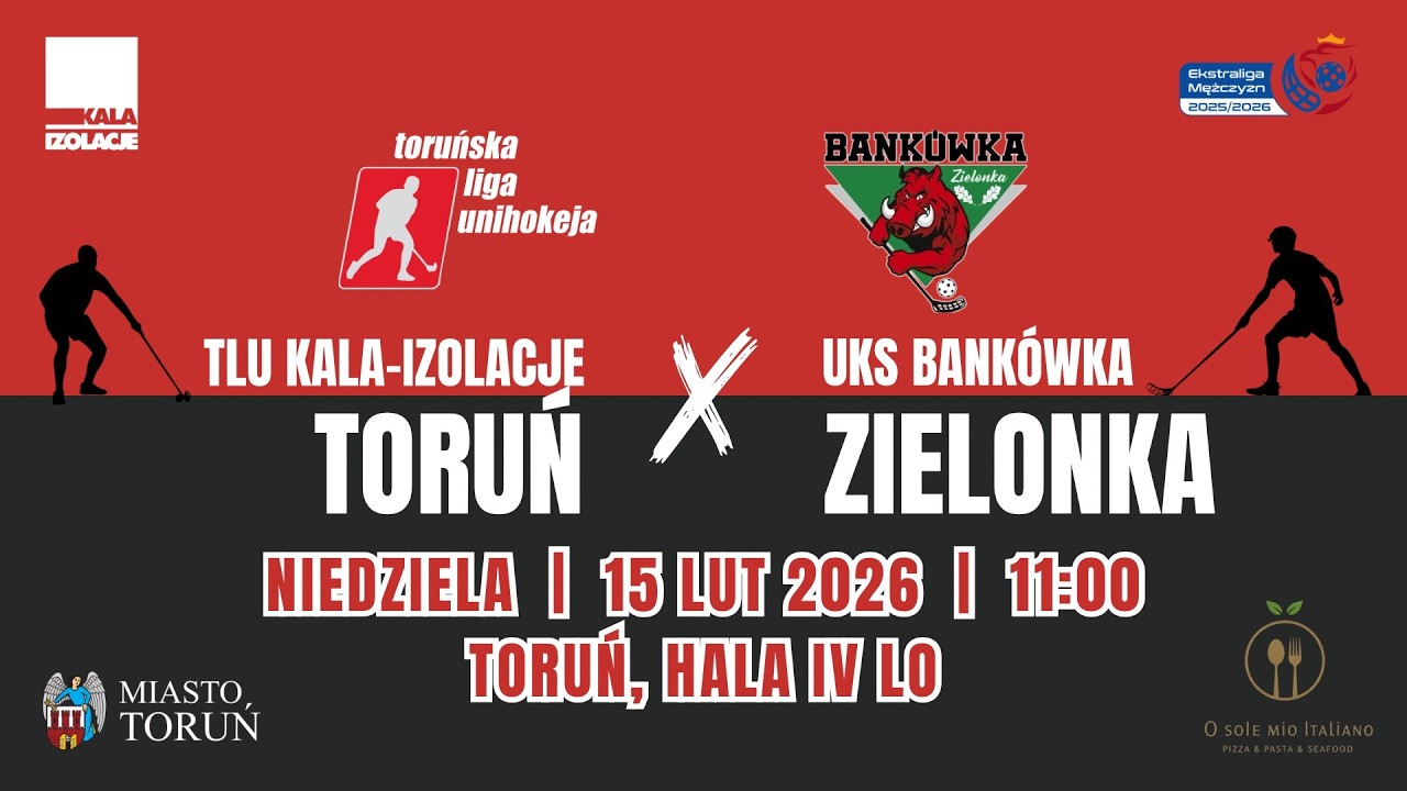 TLU Kala - Izolacje Toruń VS UKS Bankówka Zielonka  - Ekstraliga Mężczyzn 2025/2026