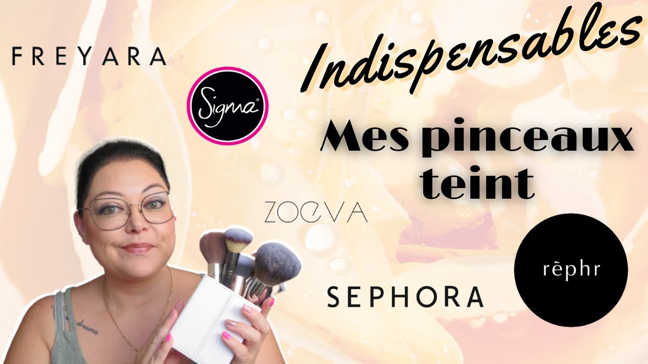 Mes pinceaux indispensables pour le teint - je vous dis pourquoi je les aimes et leur utilisation