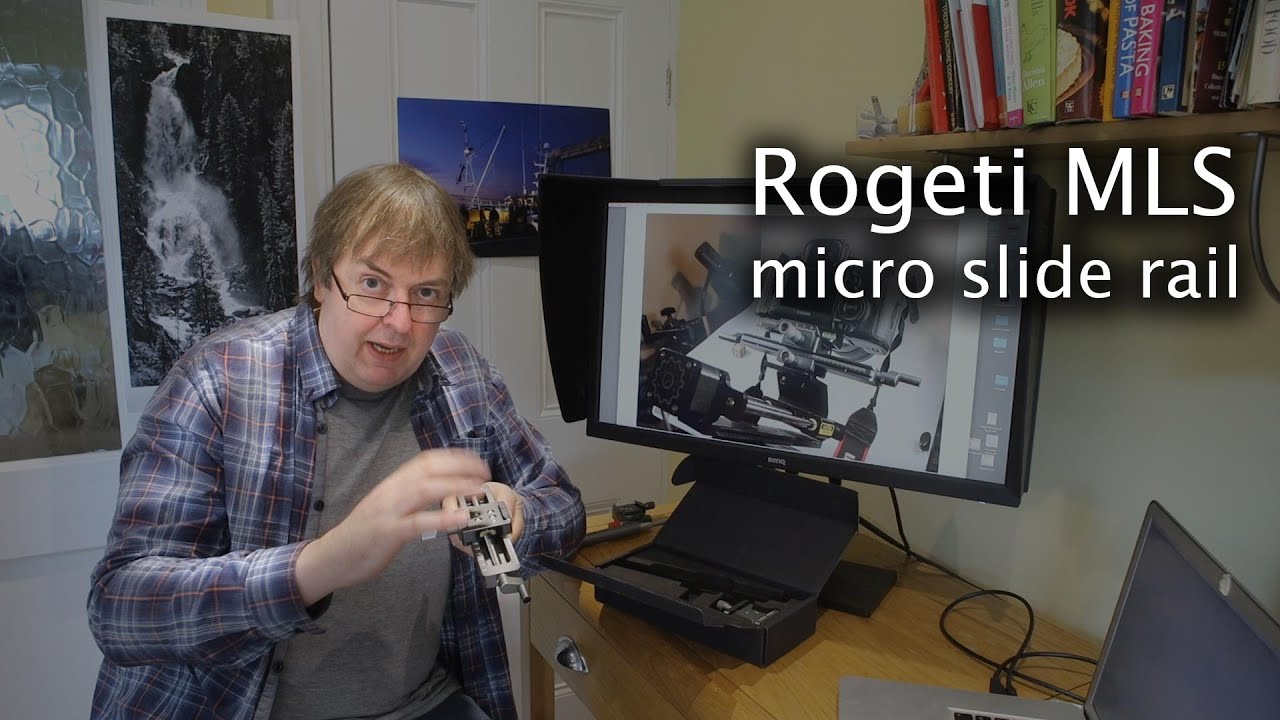 Rogeti MLS Micro Slide Rail. Precision camera movement, slide adjustment & positioning
