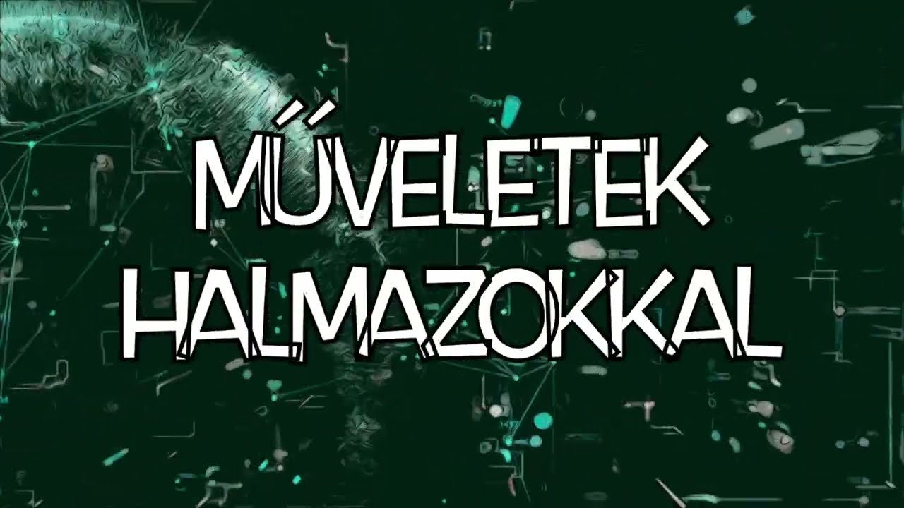 Műveletek halmazokkal