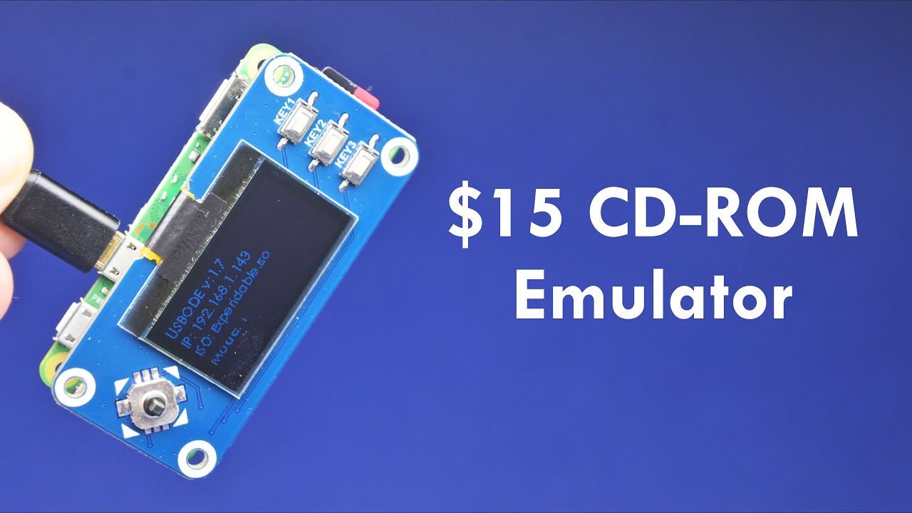 Finally a cheap CD-ROM emulator for DOS and Windows 98!