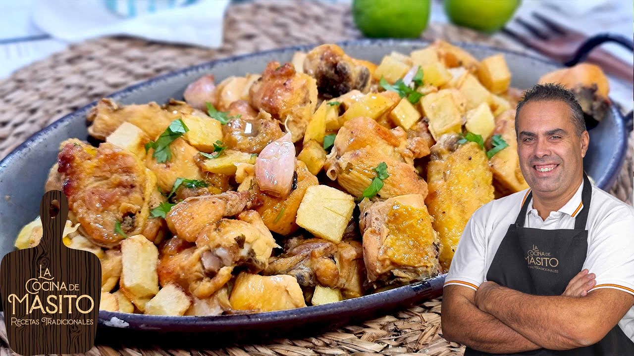 Mucho mas rica que el POLLO AL AJILLO tradicional, &iexcl;disfruta esta receta facil y rica!