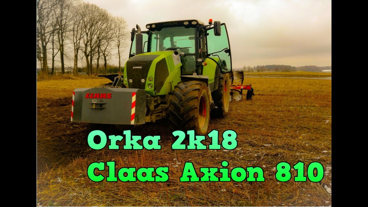 ㋡ Orka 2k18 || Claas Axion 810 || ㋡㋡