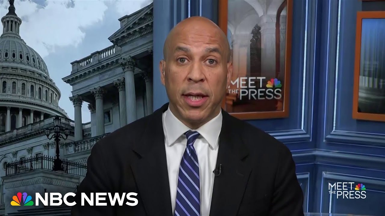 Cory Booker says &lsquo;we have capitulated to the enemy&rsquo; with Trump&rsquo;s Iran deal: Full interview