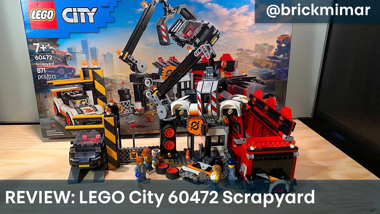 REVIEW: LEGO City 60472 Scrapyard - Coolest LEGO City Set Ever?