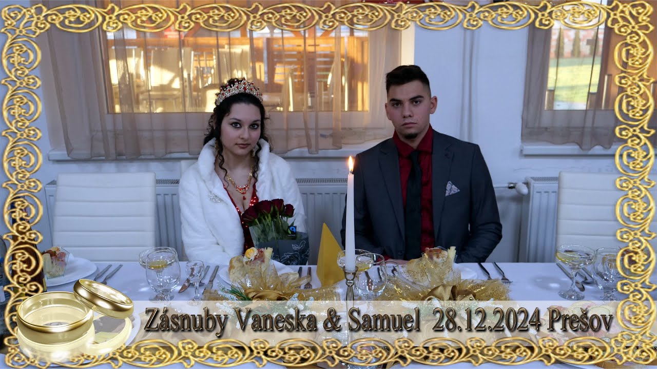 🎬🎥❤️ Zásnuby Vaneska & Samuel  28.12.2024 Prešov (komplet)❤️🎬🎥