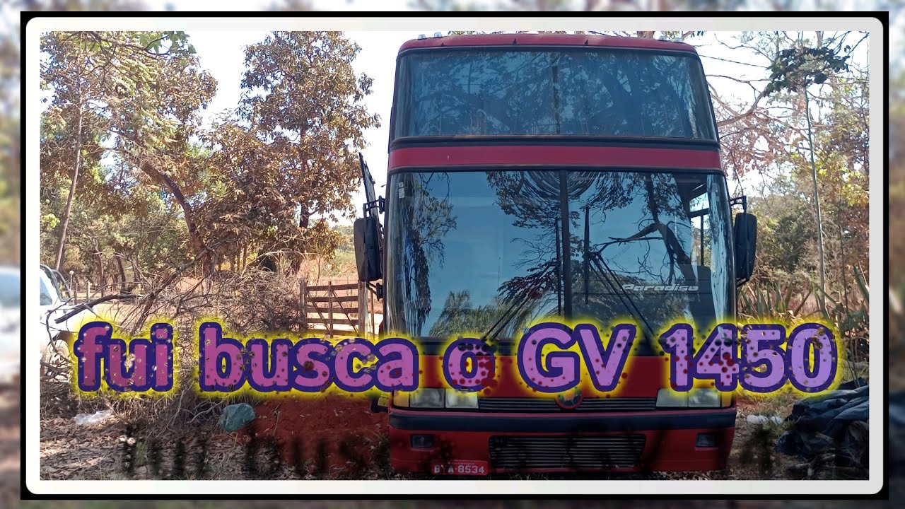 voltei para Goiás busca ônibus GV 1450 será que deu certo
