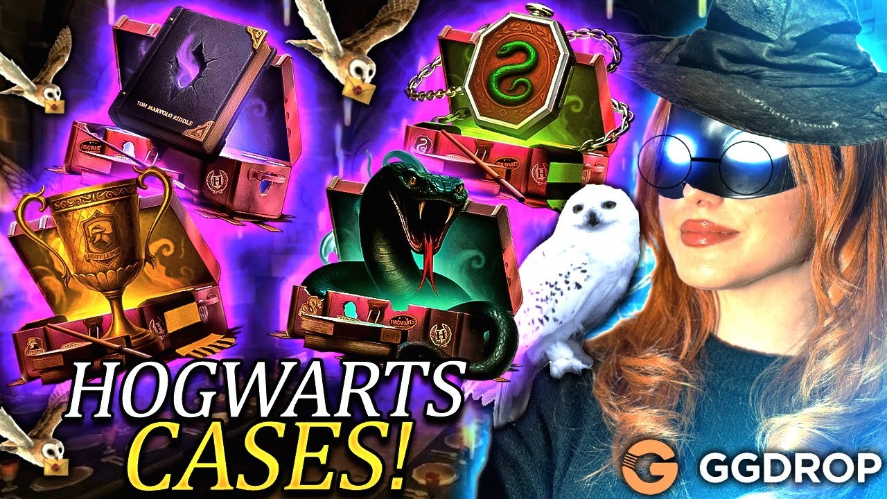 GGDROP NEW HOGWARTS SCHOOL CASES  ?! | GGDROP PROMO CODE 2025 | GGDROP CASE OPENING |