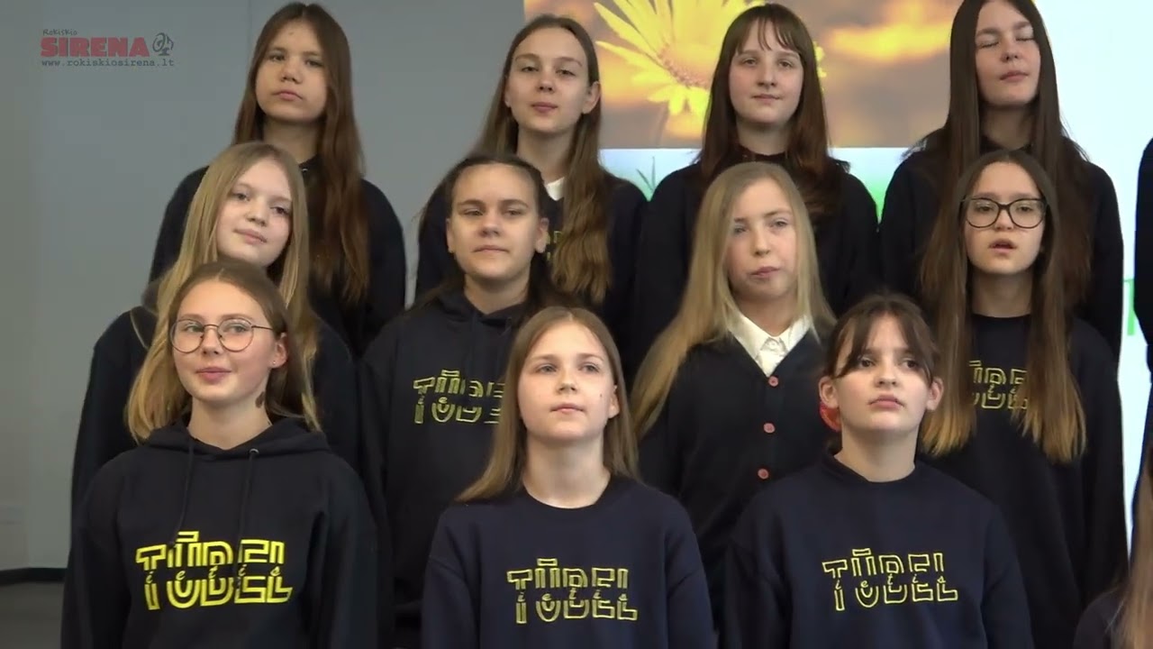 Rokiškio J  Tūbelio progimnazijos kovo 11 osios sveikinimas 2026 03 11