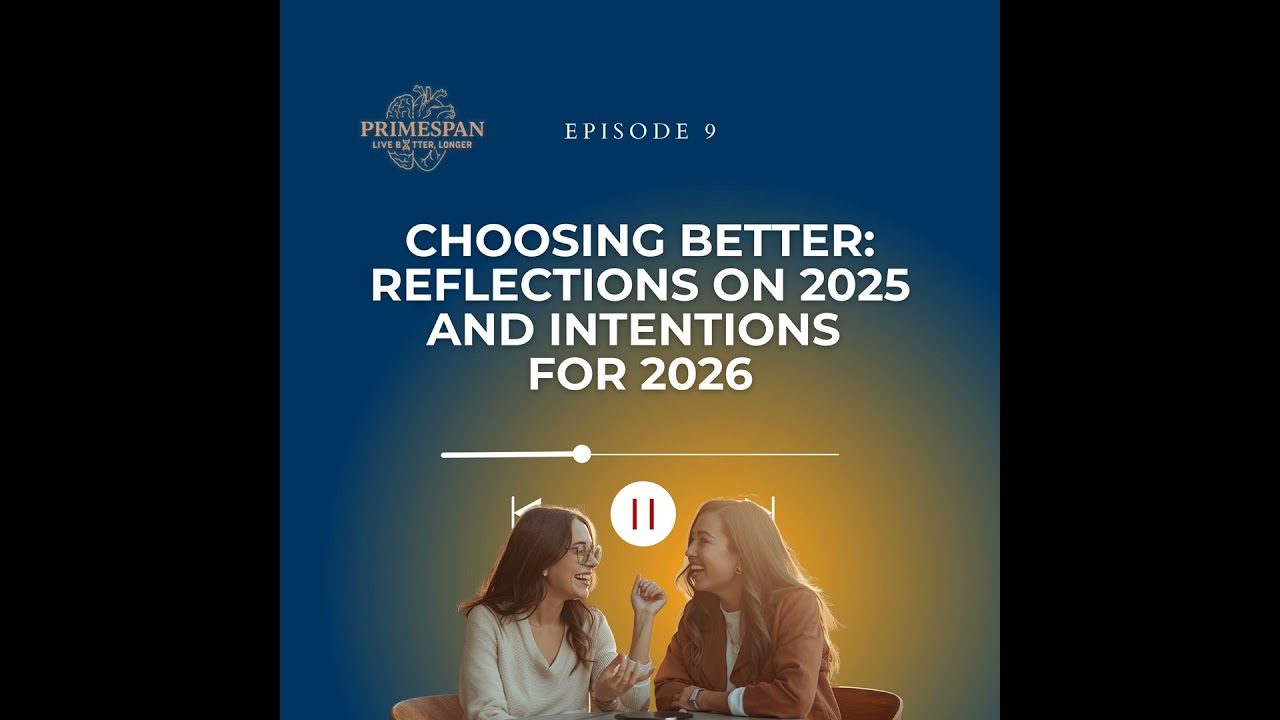 Episode 9 - Choosing Better: Reflections on 2025 and Intentions  for 2026