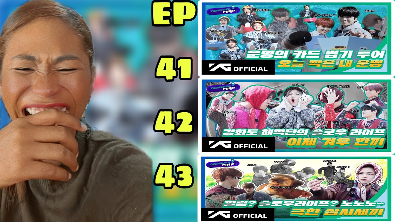 [TREASURE MAP] EP.41,42,43 (WHO ARE THE LUCKY MEMBERS?) | REACTION