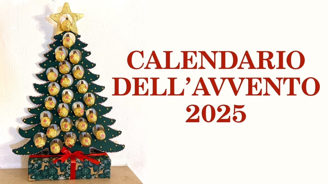 CALENDARIO DELL'AVVENTO 2025 GOLOSISSIMO Arte per Te