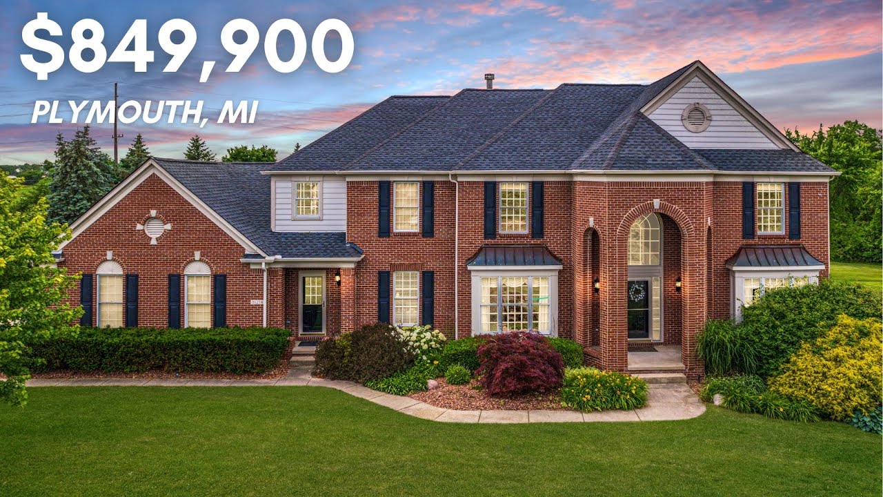 Inside a STUNNING Home in Plymouth, MI