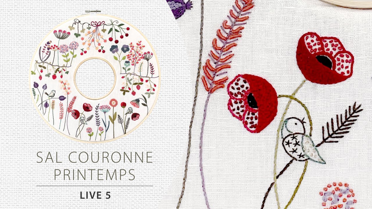 SAL Couronne de printemps - LIVE 5