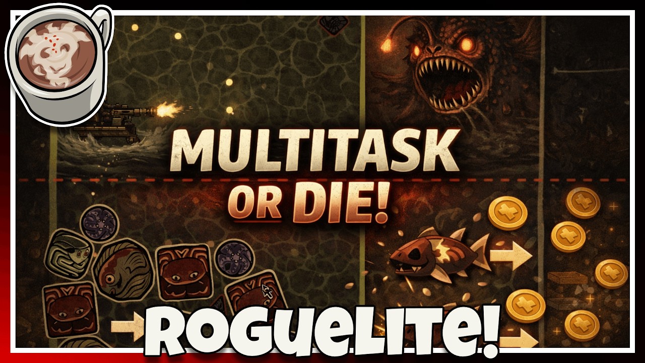This Roguelite Is Multitasking Madness & I Love It! | Abyssal Merge