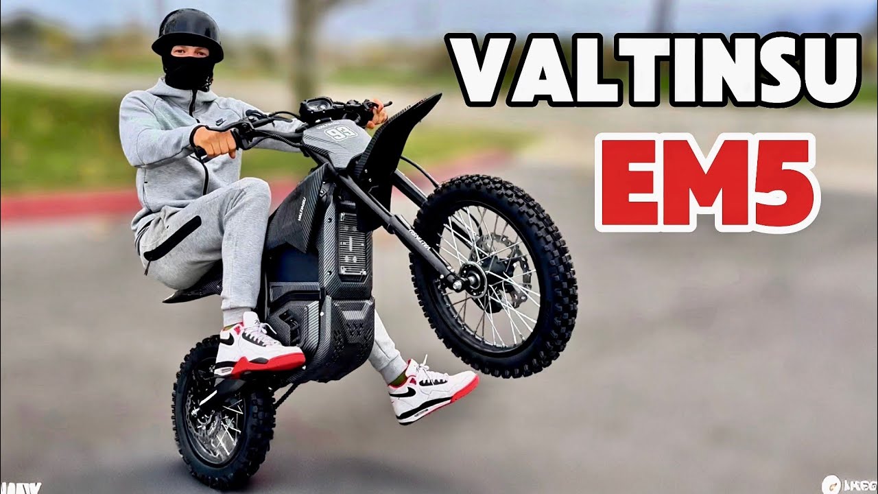 Этот электрический внедорожный мотоцикл — просто БЕЗУМНЫЙ ⚡ Полный обзор Valtinsu EM5
