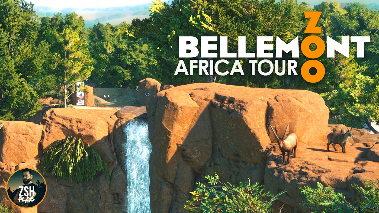 Africa Tour! Complete African Area at Bellemont Zoo