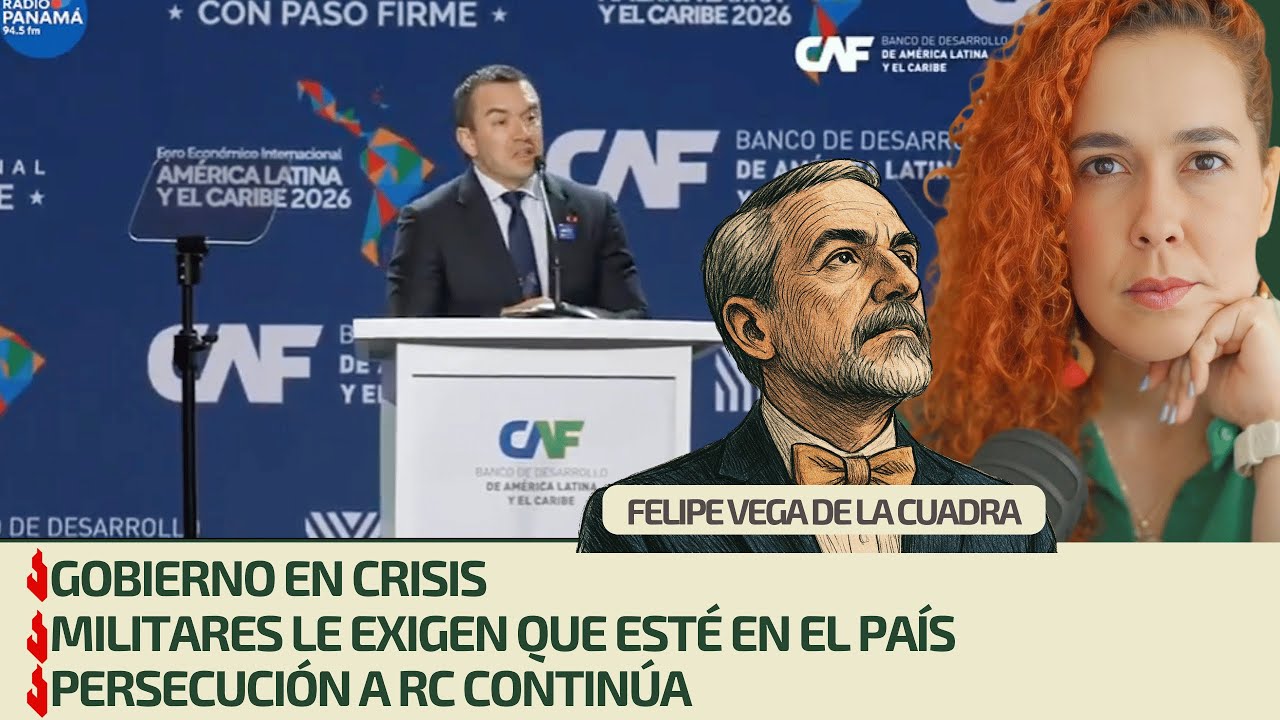 Gobierno en crisis | Militares le exigen que esté en el país | Persecución a RC continúa