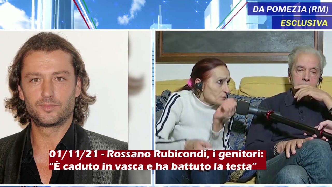 01/11/21 - Rossano Rubicondi, i genitori: “È caduto in vasca e ha battuto la testa” (audio)