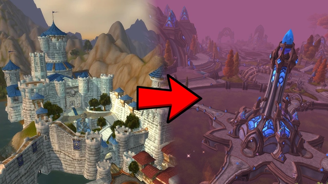 World of Warcraft &ndash; Как добраться из Штормвинда в Дренор | Где находится портал в Ашран в WoW