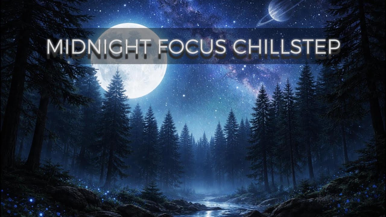 Midnight Focus Chillstep 🌙 Deep Concentration Music for Studying & Meditation