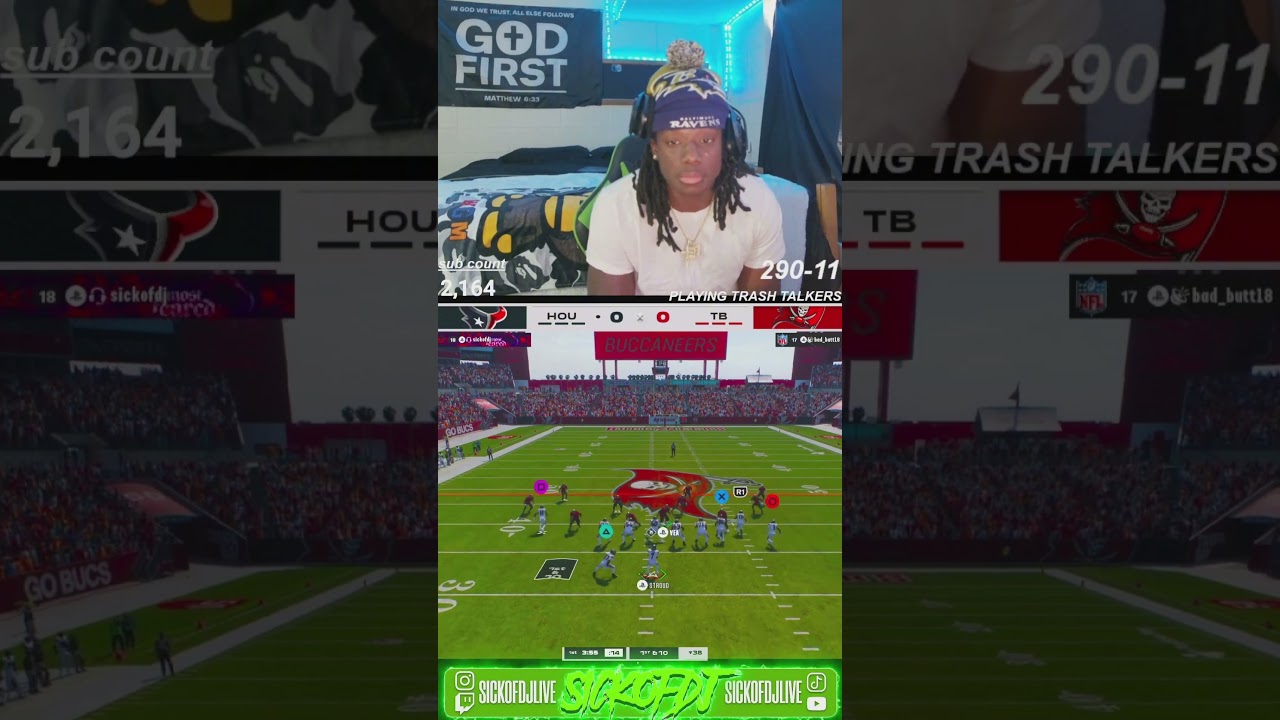 Словесные перепалки в Madden 26 закончились ОЧЕНЬ плохо 😭 (Геймплей за команду "Хьюстон Техасцы")...