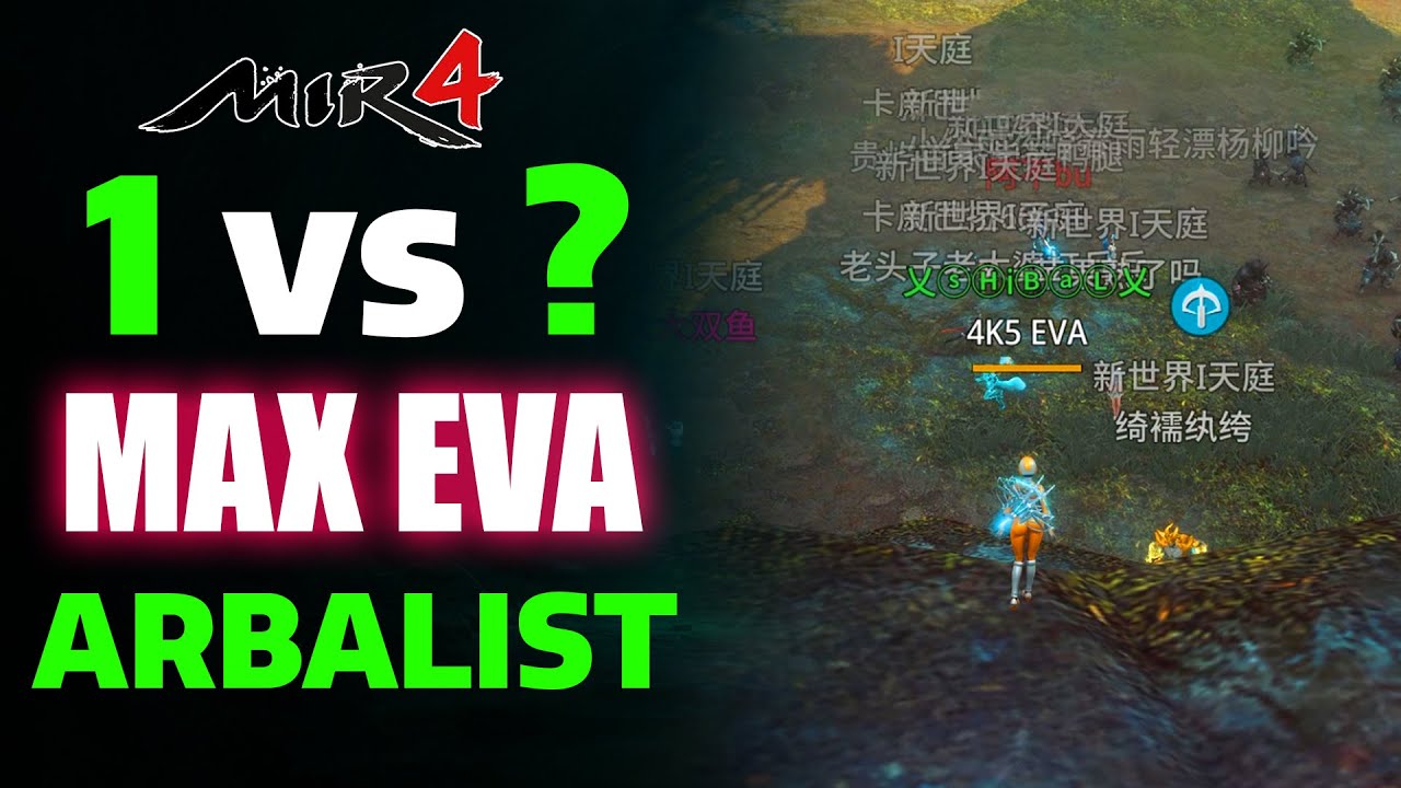 MIR4 PvP: 1 vs ??? – Solo vs Party !