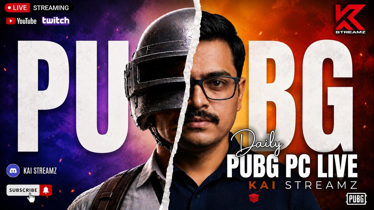PUBG PC LIVE | Just a Clean Session of PUBG PC ☕ | Come Hang Out! | Kai Streamz