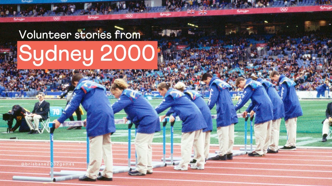 Sydney 2000 Olympic and Paralympic Games Volunteers spirit lives on! 😍