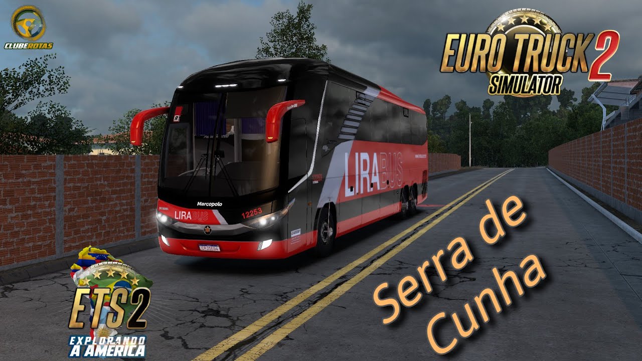 ENFRENTEI A SERRA DE CUNHA ATÉ PARATY COM ÔNIBUS G7 DA EMPRESA LIRA BUS😱 | Viagem Realista | ETS2