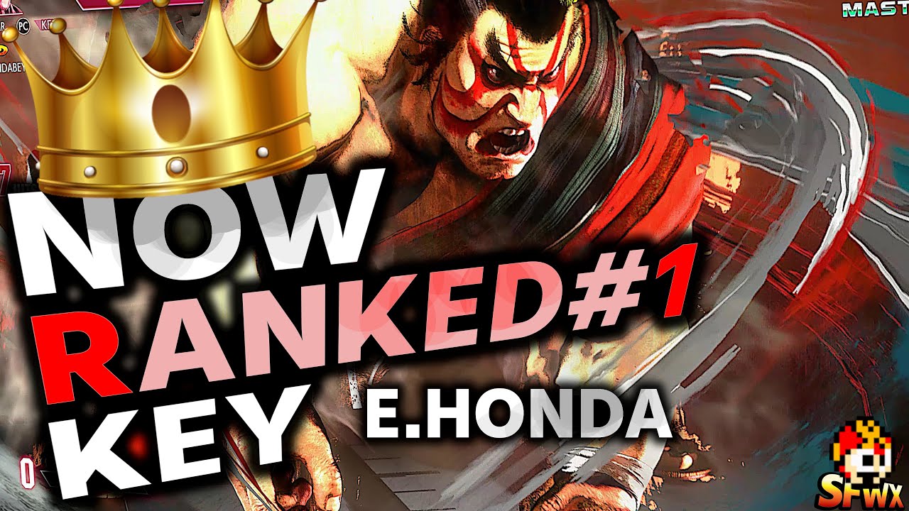 SF6: KEY Now Ranked #1 E.Honda  MR2100 over  VS Dhalsim  | sf6 SFWX StreetFighter6 sfvi 4K