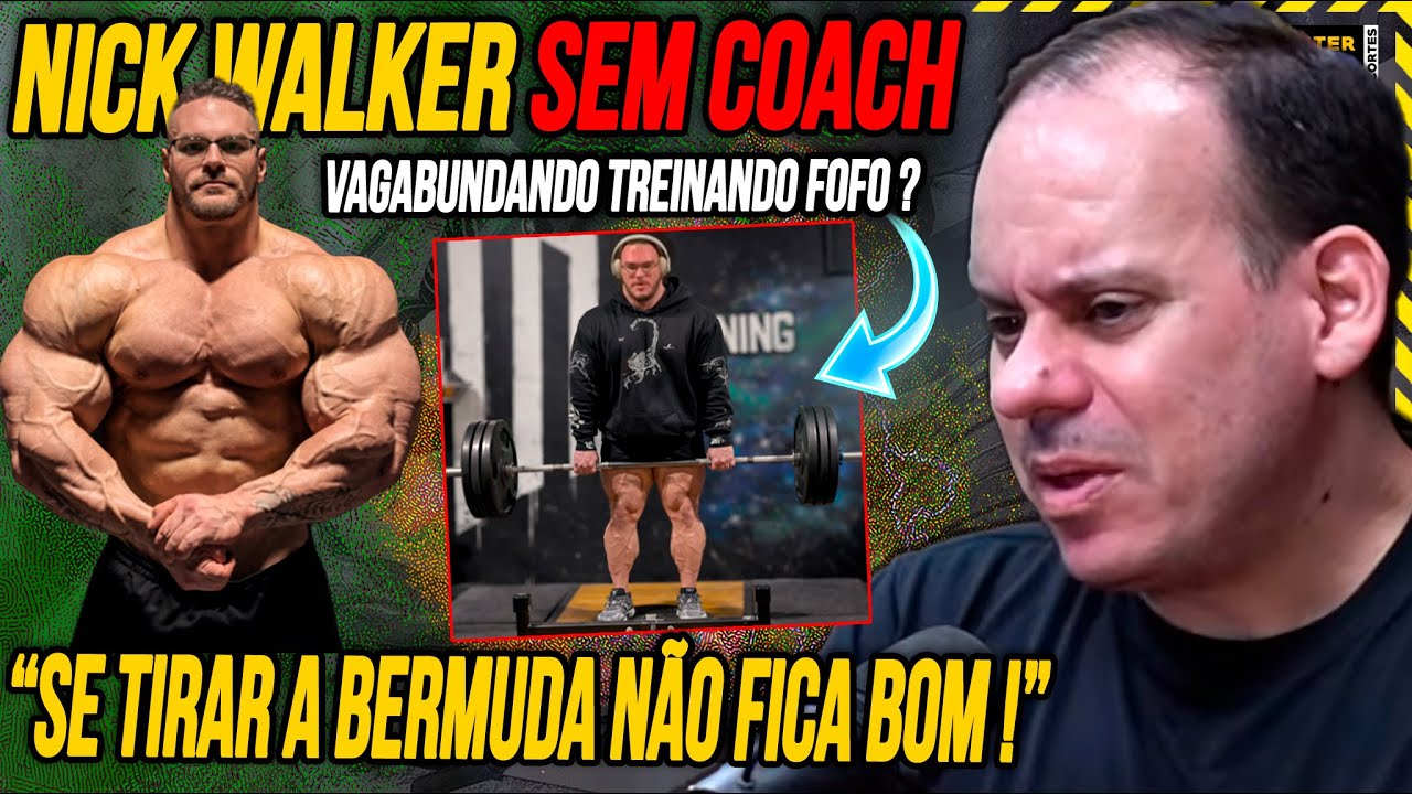NICK WALKER FICOU LOUCO? TREINANDO FOFO E SEM COACH PARA O ARNOLD OHIO? |  MIGUEL CHAIN
