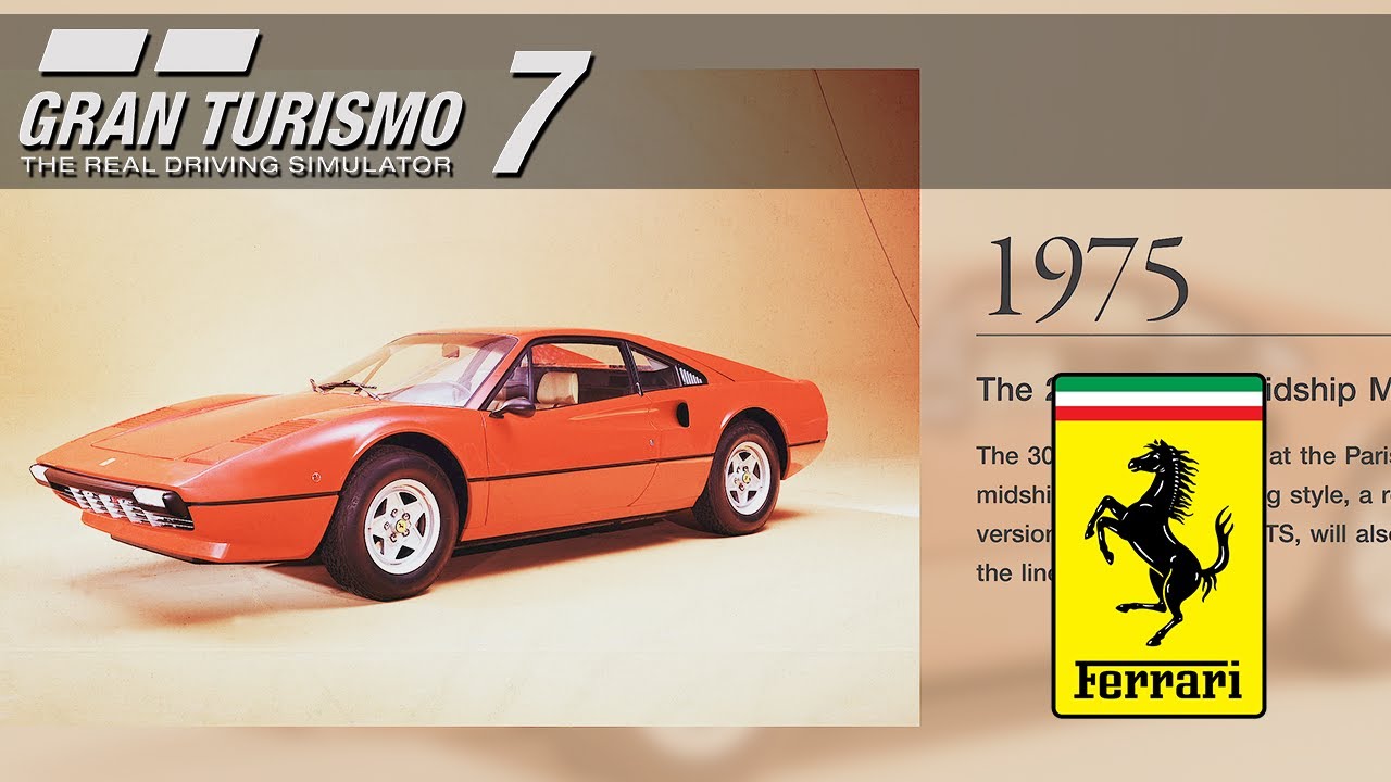 GRAN TURISMO 7 Museum - The History Of Ferrari - Playstation 5 [4k]