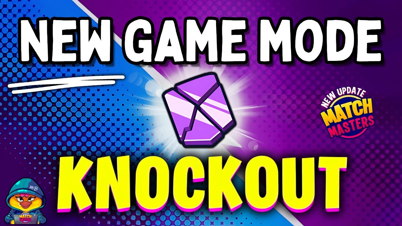 NEW GAME MODE: KNOCKOUT🔥 MOST INSANE & STRESSFUL on MATCH MASTERS